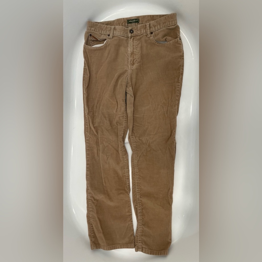 Eddie Bauer Corduroy Pants Camel Women’s 6